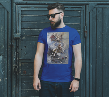 Load image into Gallery viewer, Men&#39;s or Unisex CF Warrior Colour T-Shirt Grey Hashtags
